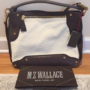 MZ WALLACE TRI-COLOR CABLE KNIT Bag- New w/ tags